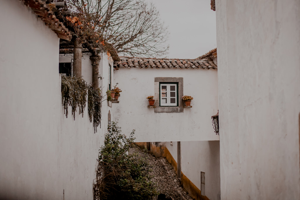 Obidos - białe miasteczko w Portugalii
