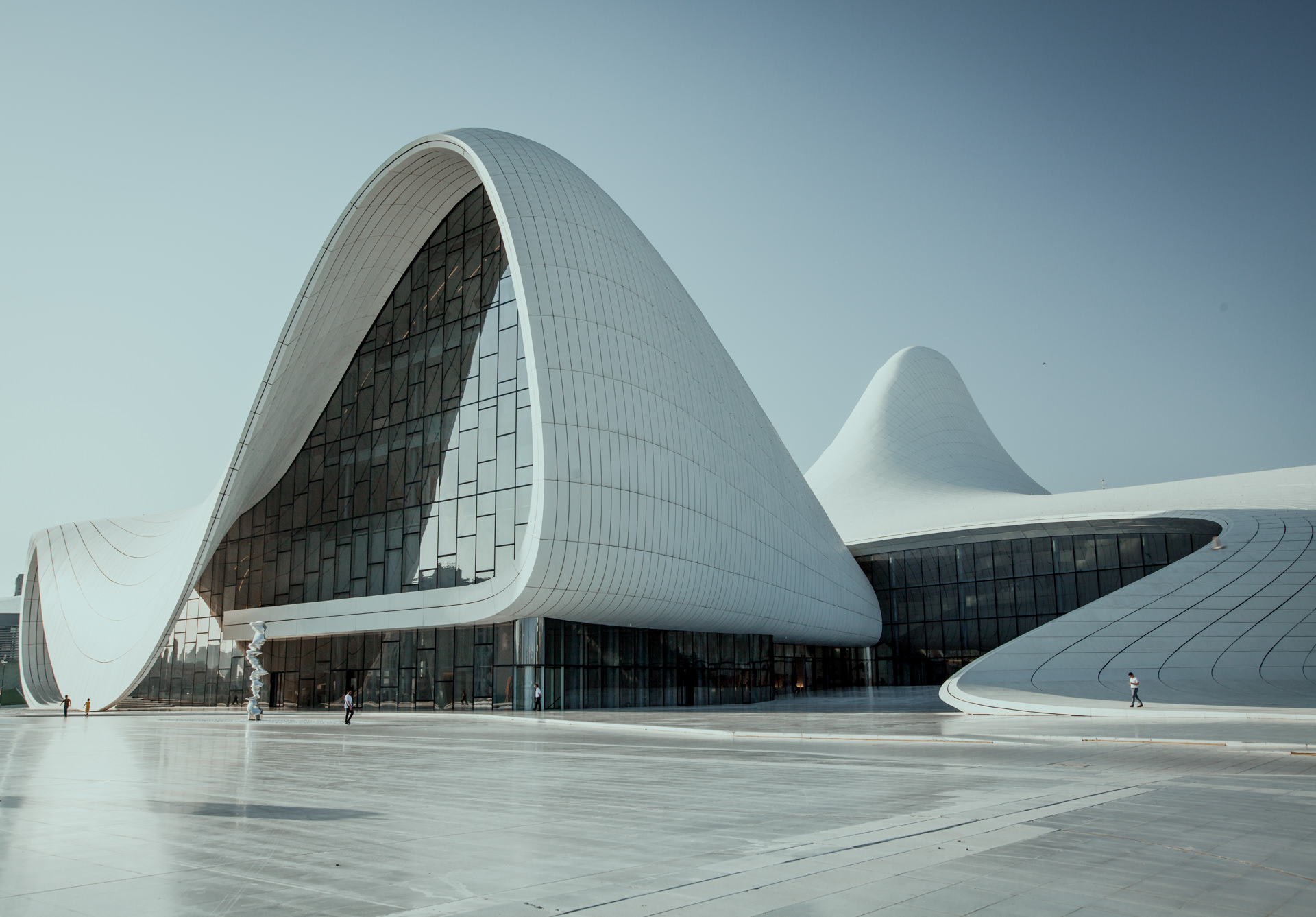 Baku futurystyczne budowle