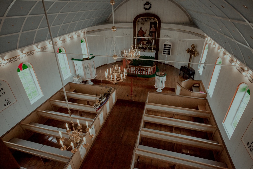Kościół na Nolsoy na Wyspach Owczych