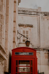 Malta budki telefoniczne